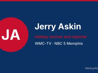 Jerry Askin, midday anchor and reporter, WMC-TV