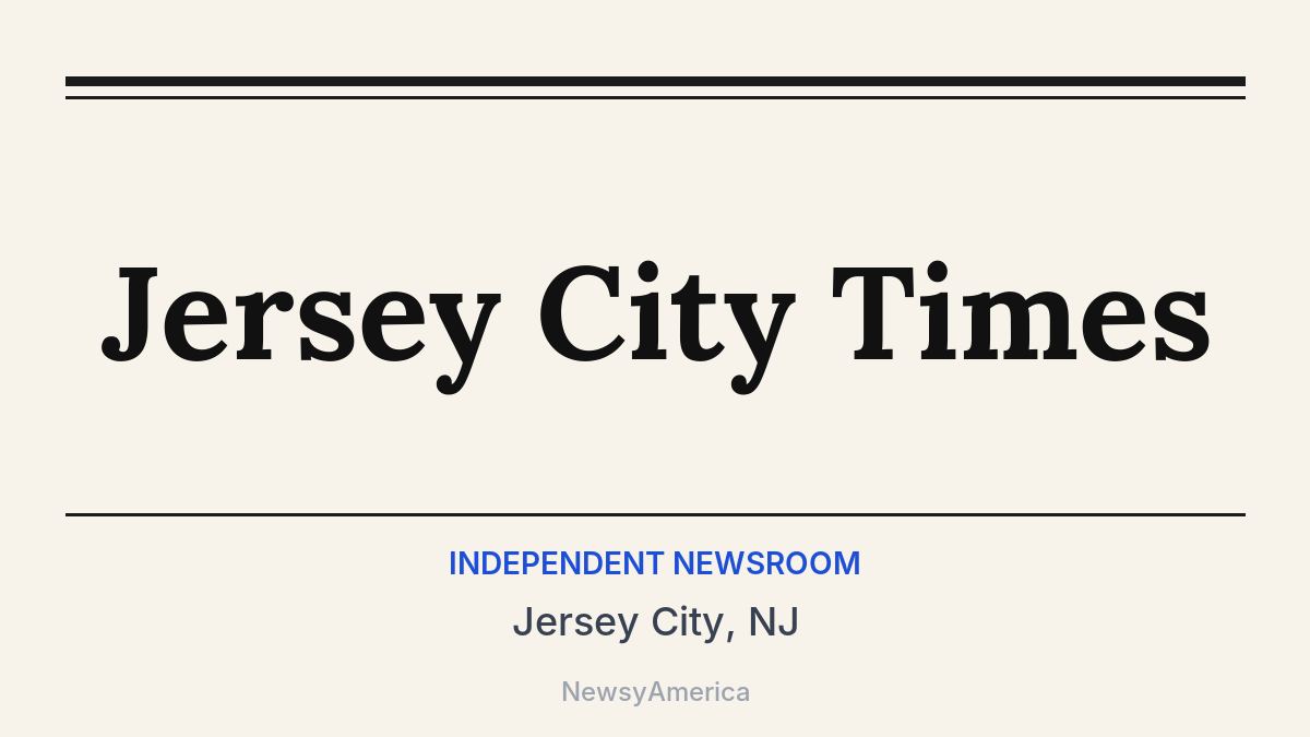 Jersey City Times – Jersey City, NJ