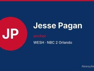 Jesse Pagan, anchor, WESH