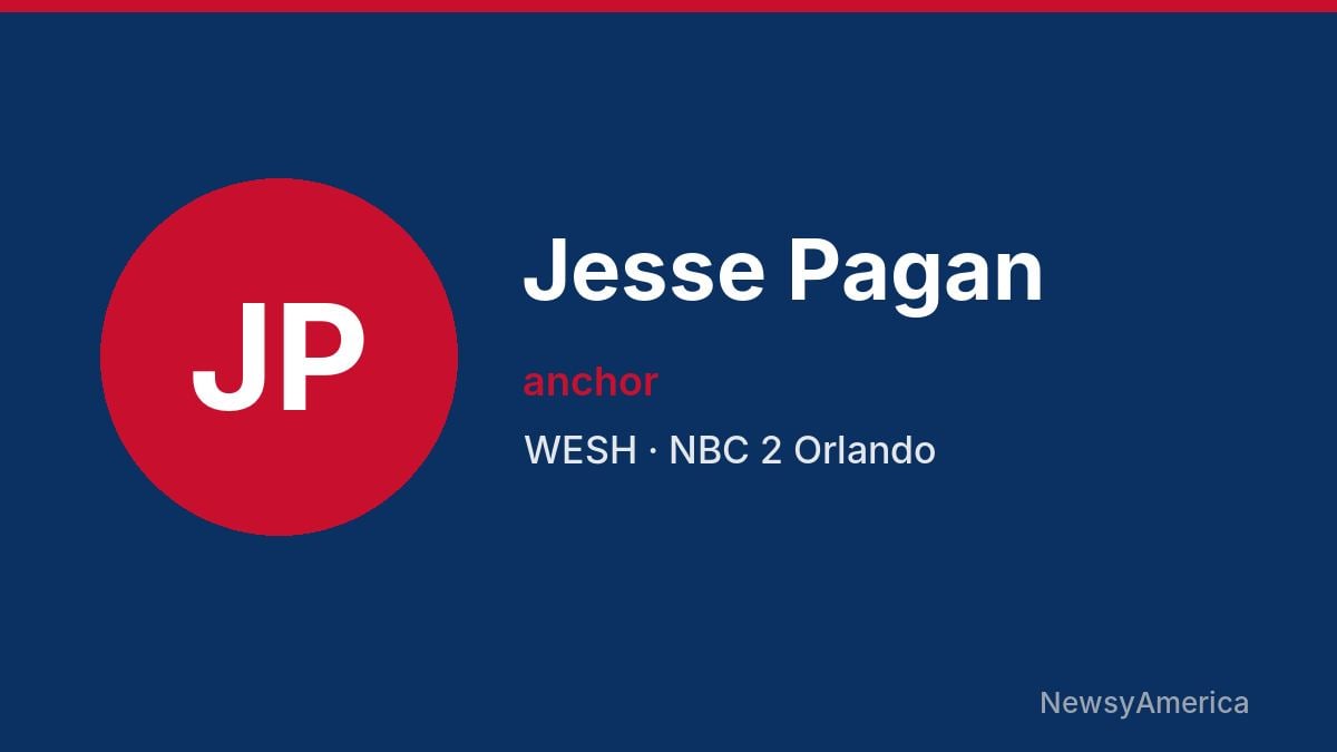 Jesse Pagan – WESH, Orlando