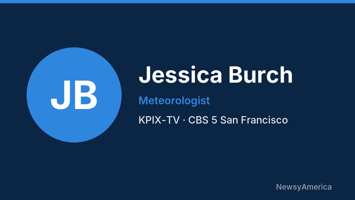 Jessica Burch – KPIX-TV, San Francisco