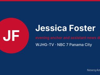 Jessica Foster, evening anchor and assistant news director, WJHG-TV