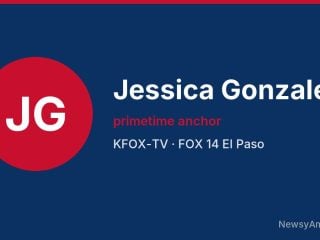 Jessica Gonzalez, primetime anchor, KFOX-TV