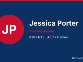 Jessica Porter, evening anchor, KMGH-TV