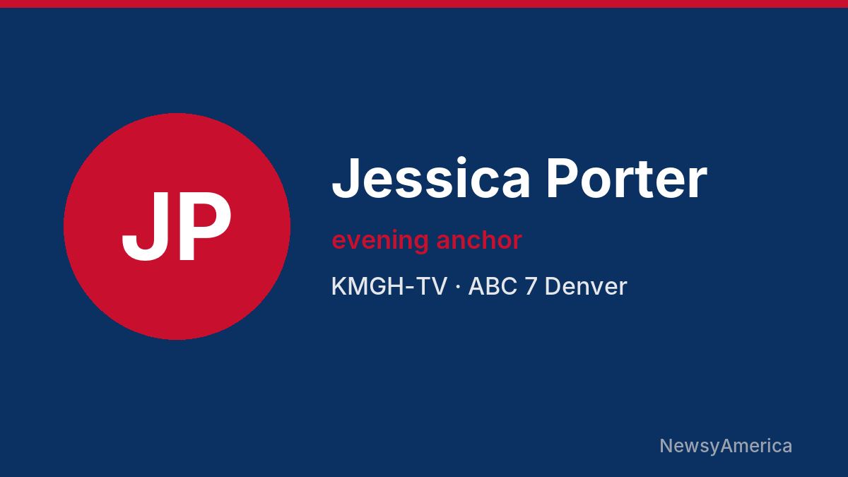 Jessica Porter – KMGH-TV, Denver