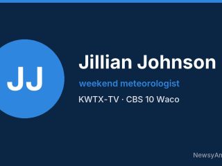 Jillian Johnson, weekend meteorologist, KWTX-TV
