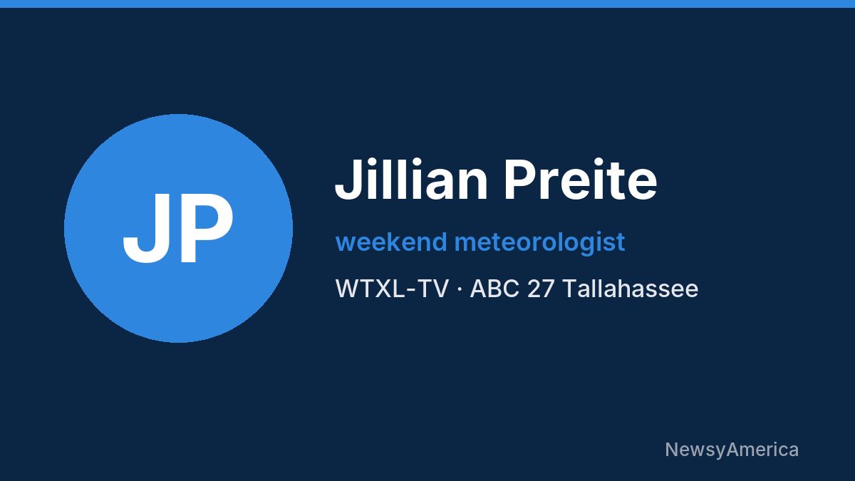 Jillian Preite – WTXL-TV, Tallahassee