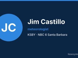 Jim Castillo, meteorologist, KSBY