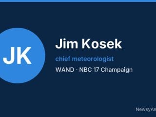 Jim Kosek, chief meteorologist, WAND