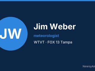 Jim Weber, meteorologist, WTVT