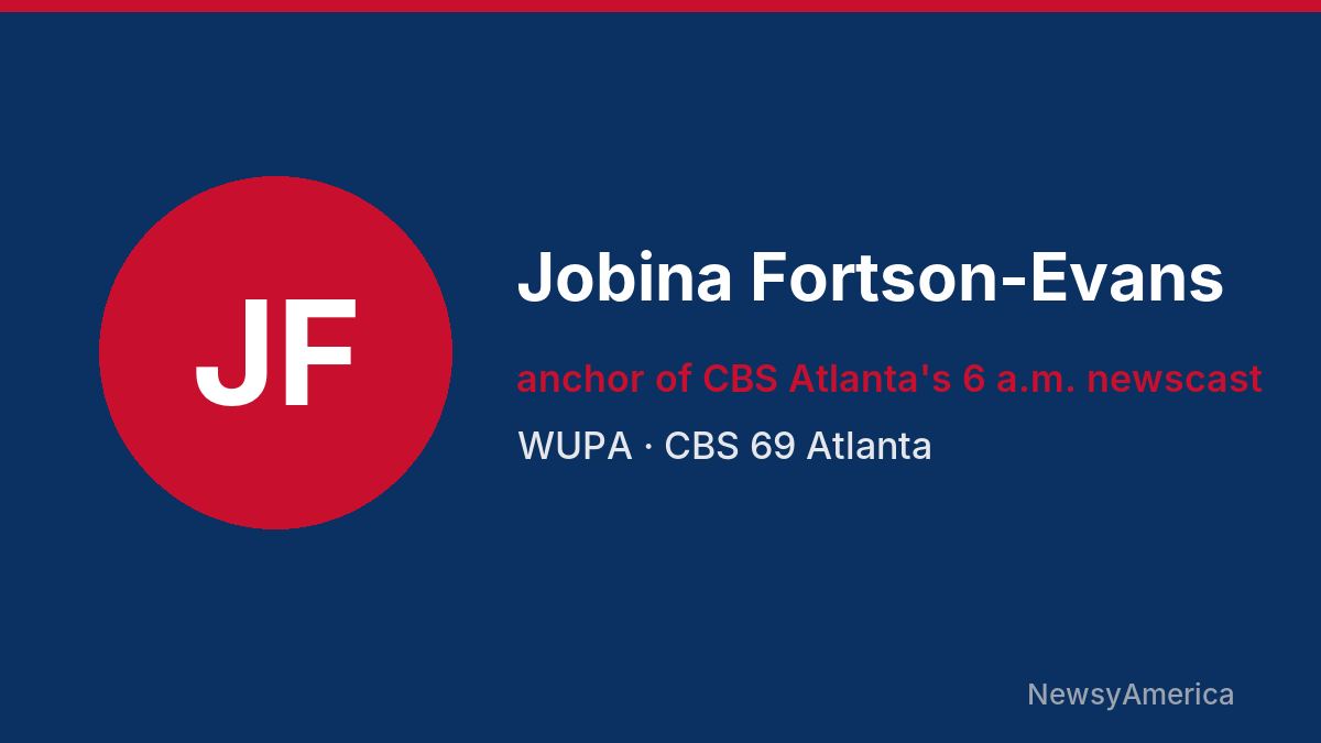 Jobina Fortson-Evans – WUPA, Atlanta