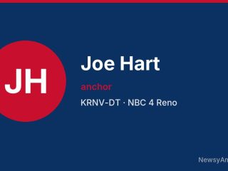 Joe Hart, anchor, KRNV-DT