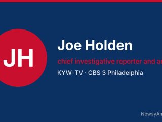 Joe Holden, chief investigative reporter and anchor, KYW-TV