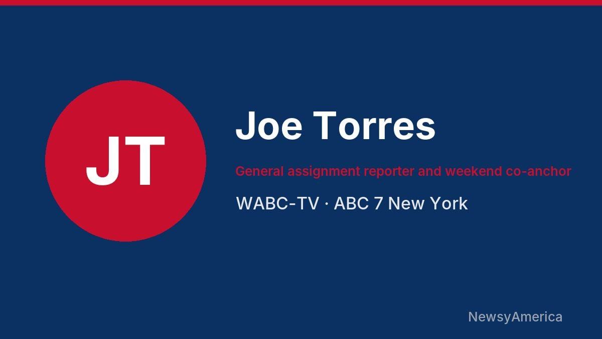 Joe Torres – WABC-TV, New York