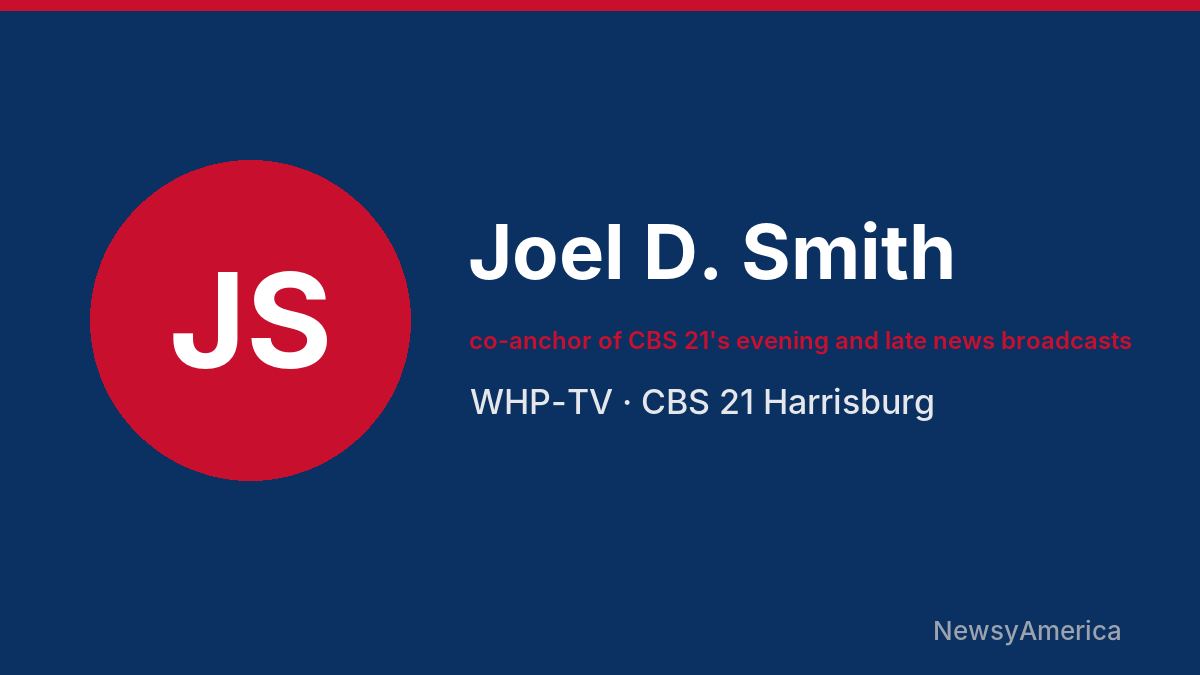 Joel D. Smith – WHP-TV, Harrisburg