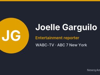 Joelle Garguilo, Entertainment reporter, WABC-TV