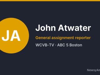 John Atwater, General assignment reporter, WCVB-TV