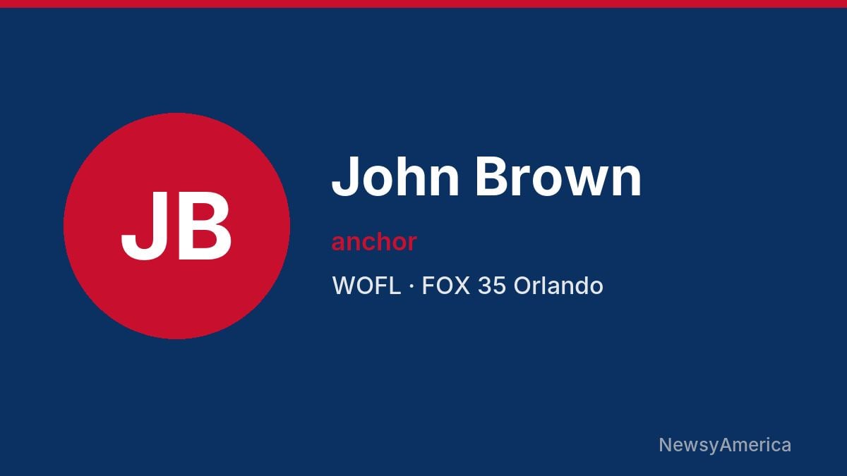 John Brown – WOFL, Orlando