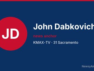 John Dabkovich, news anchor, KMAX-TV