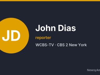 John Dias, reporter, WCBS-TV