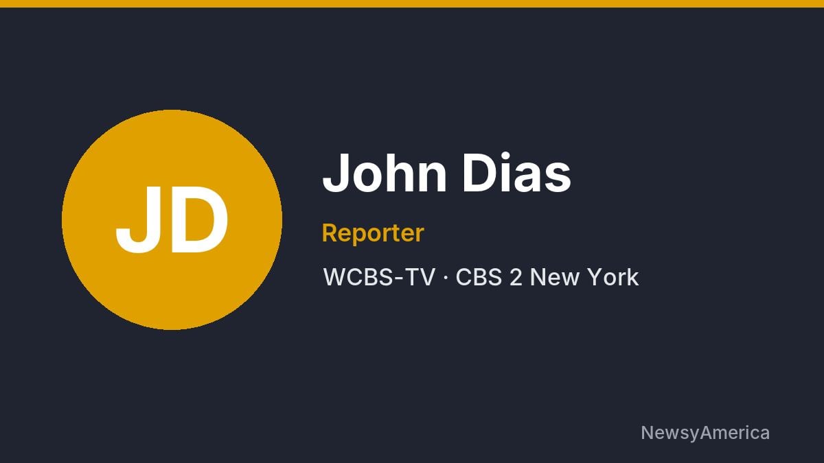 John Dias – WCBS-TV, New York