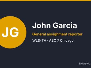 John Garcia, General assignment reporter, WLS-TV