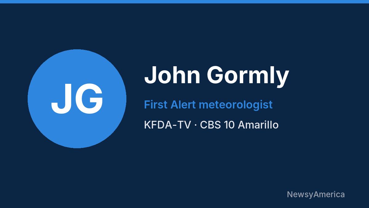 John Gormly – KFDA-TV, Amarillo