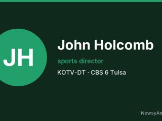 John Holcomb, sports director, KOTV-DT