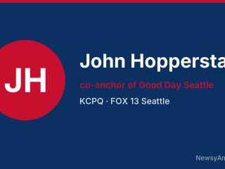 John Hopperstad, co-anchor of Good Day Seattle, KCPQ