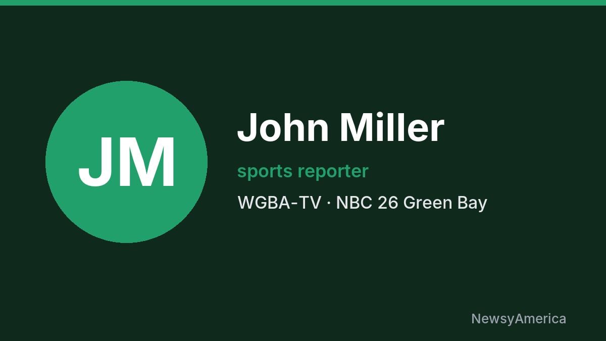 John Miller – WGBA-TV, Green Bay