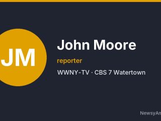 John Moore, reporter, WWNY-TV