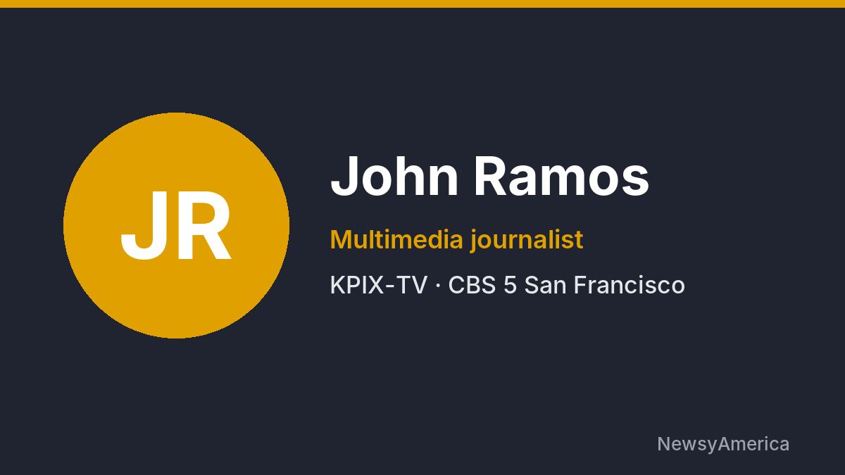John Ramos – KPIX-TV, San Francisco
