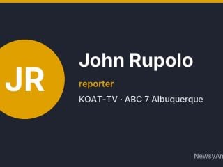 John Rupolo, reporter, KOAT-TV