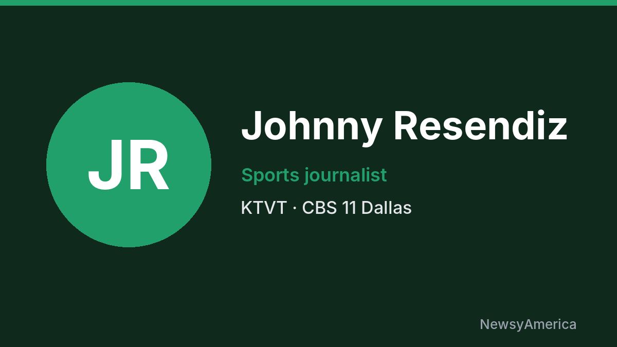 Johnny Resendiz – KTVT, Dallas