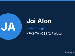 Joi Alon, meteorologist, KFVS-TV