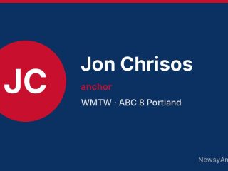 Jon Chrisos, anchor, WMTW