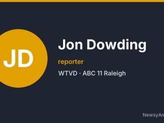 Jon Dowding, reporter, WTVD