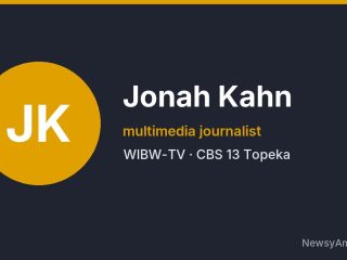 Jonah Kahn, multimedia journalist, WIBW-TV