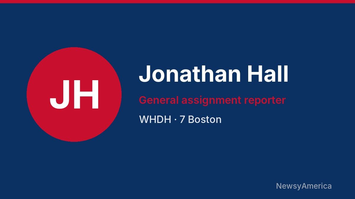Jonathan Hall – WHDH, Boston