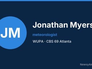 Jonathan Myers, meteorologist, WUPA