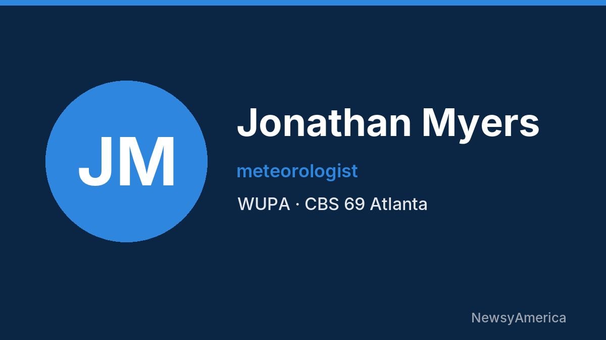 Jonathan Myers – WUPA, Atlanta