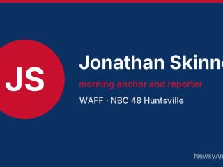 Jonathan Skinner, morning anchor and reporter, WAFF
