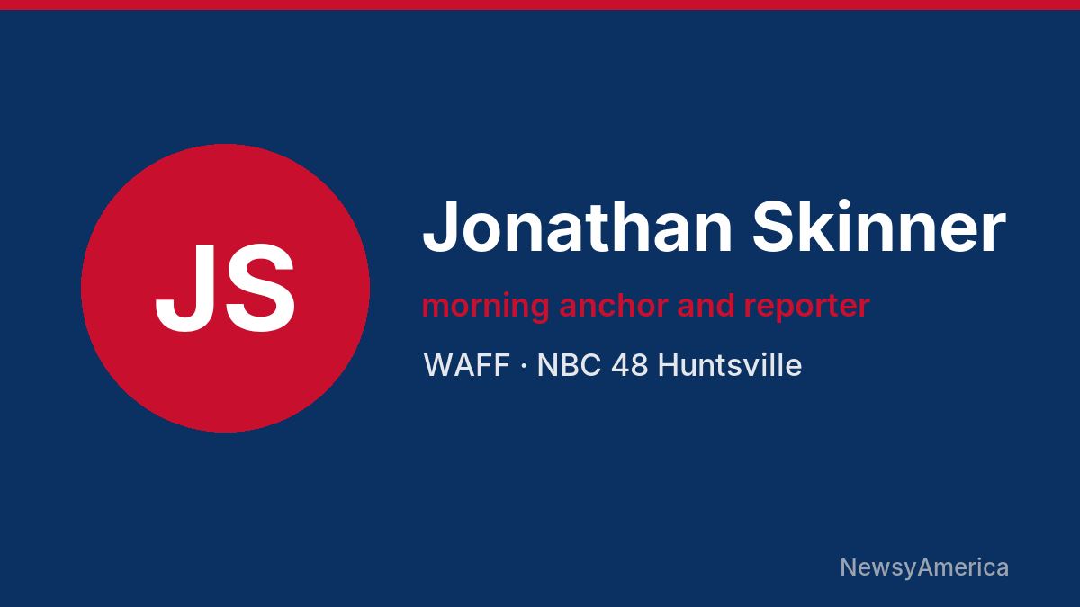Jonathan Skinner – WAFF, Huntsville
