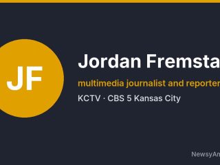 Jordan Fremstad, multimedia journalist and reporter, KCTV