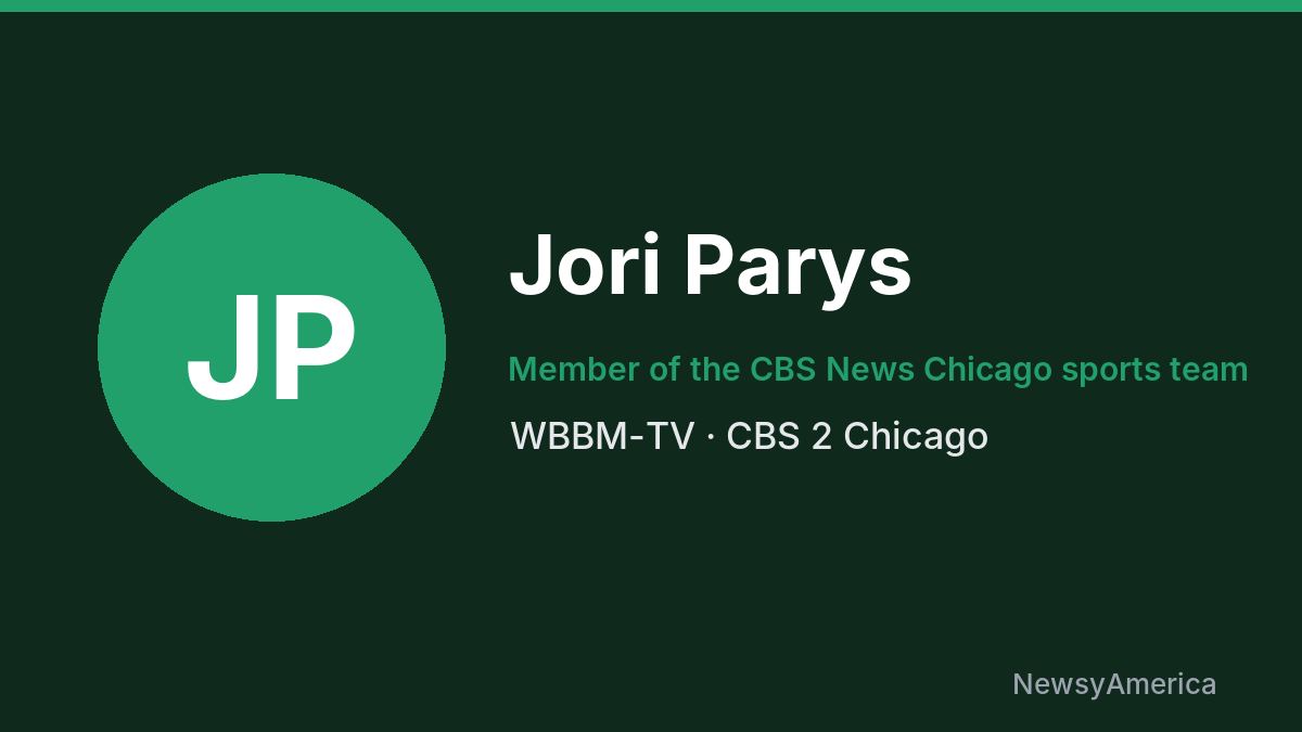Jori Parys – WBBM-TV, Chicago