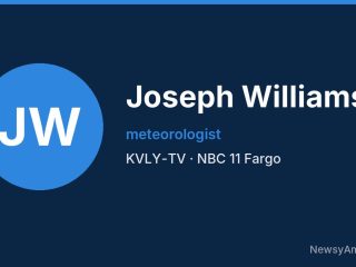 Joseph Williams, meteorologist, KVLY-TV