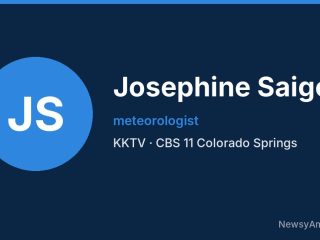 Josephine Saige, meteorologist, KKTV
