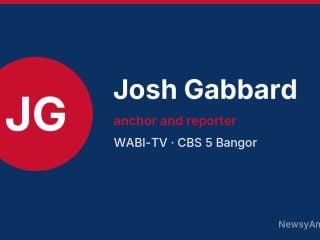 Josh Gabbard, anchor and reporter, WABI-TV