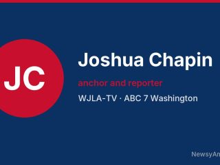 Joshua Chapin, anchor and reporter, WJLA-TV