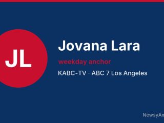 Jovana Lara, weekday anchor, KABC-TV